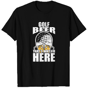 Discover Funny Golf Beer T Shirts Funny Picture
