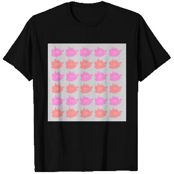 Discover PINK RED FLORAL PATTERN T Shirts