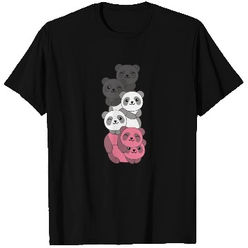 Discover Femaric Flag Pride Lgbtq Cute Panda T Shirts