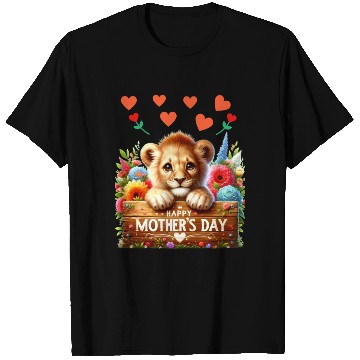 Discover Happy Mothers Day Baby Lion T Shirts