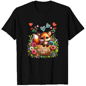 Discover Happy Mothers Day Baby Fox T Shirts