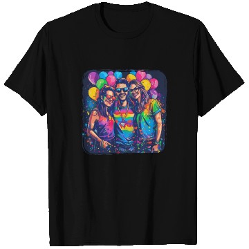Discover Rainbow Connection Embrace ,Happy Pride T Shirts