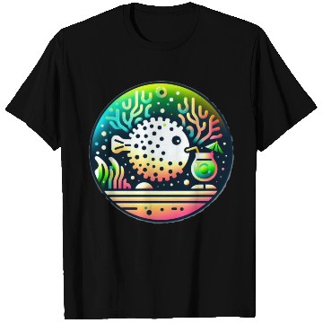 Discover Drunk Puffer Fish T Shirts
