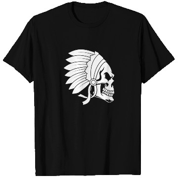 Discover Indigenous Native American Skull Head T Shirts