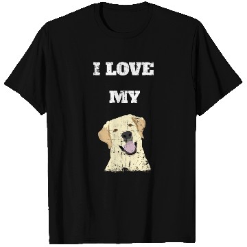 Discover I Love My Labrador Retriever Celebration T Shirts