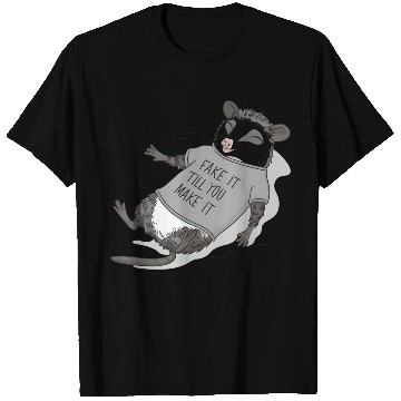 Discover Live Weird Fake Your Death - Funny Possum T Shirts