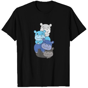 Discover Transmasc Flag Pride Lgbtq Cute Hippo T Shirts