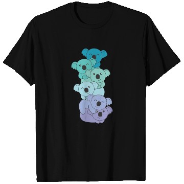 Discover Neptunic Flag Pride Lgbtq Cute Koala Pile T Shirts
