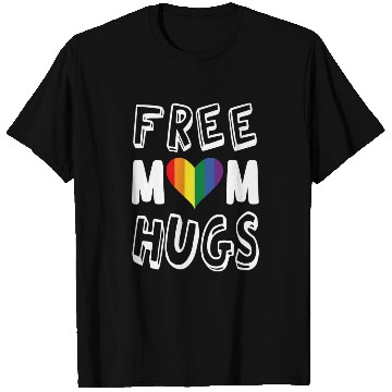 Discover Free Mom Hugs Lesbian T Shirts