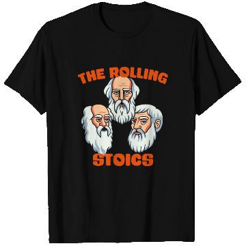 Discover Greek Philosophers - Rolling Stoics T Shirts
