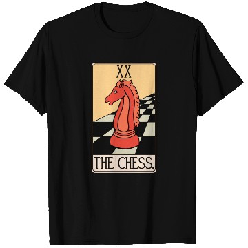 Discover Chess Piece Tarot Card - Chessboard T Shirts
