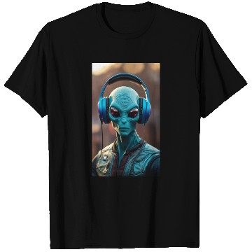 Discover A cool dude alien T Shirts
