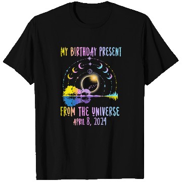 Discover Total Solar Eclipse And Yes It's My Birthday April T Shirts