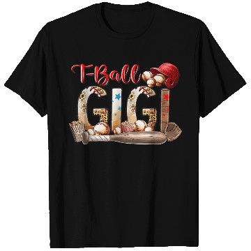 Discover Leopard T-ball Gigi For Baseball Lover T Shirts