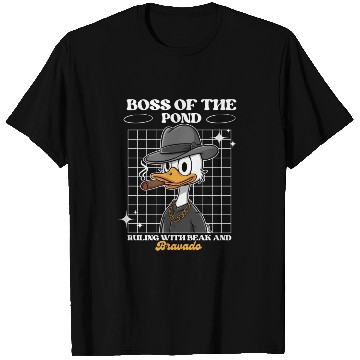 Discover Donald Duck: Boss of the Pond T Shirts