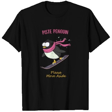 Discover Slope Surfer Penguin: The Snowboard Pro T Shirts