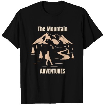 Discover The Mountain Adventures T Shirts