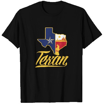 Discover Texas Texan T Shirts
