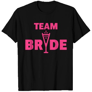 Discover Team Bride Bubbly (Hen Night Bachelorette Party P) T Shirts