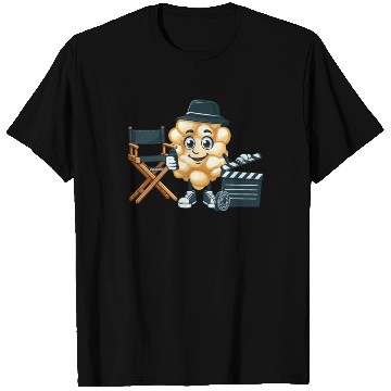 Discover Popcorn Movie Fan Cinema T Shirts