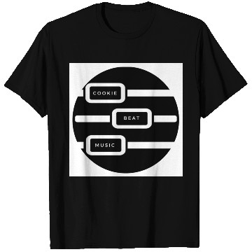 Discover Cookie Beat Circle Logo T Shirts