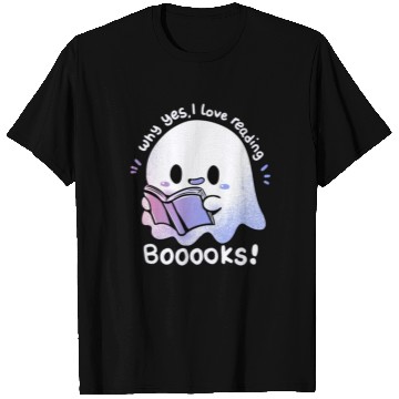 Discover Why yes, I love reading booooks T Shirts
