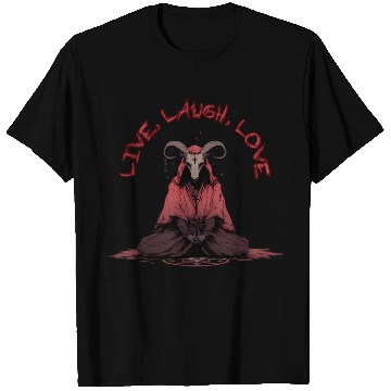 Discover Live, Laugh, Love Baphomet T Shirts