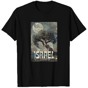Discover Israeli Scene with Olive Tree and the T Shirts