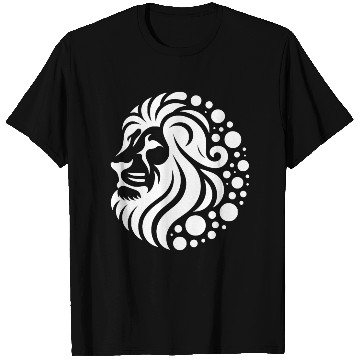Discover Proud Lion's Head With Mane T Shirts