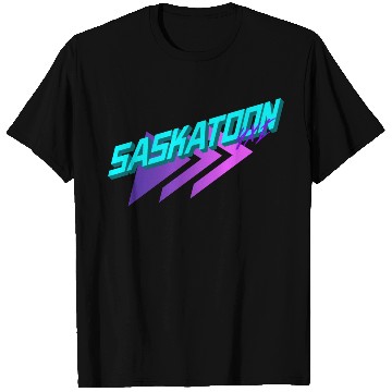 Discover Saskatoon 80's Revival T Shirts