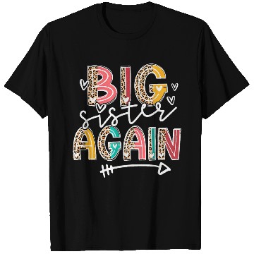 Discover Big Sister Again Soon To Be Sis Announcement T Shirts