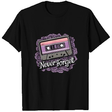 Discover A cassette tape colored with roses 11 T Shirts