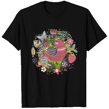 Discover Design Abstract Bird Unique Art T Shirts