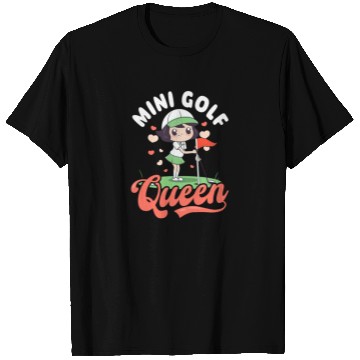 Discover Golfing Mom Mini Golf Queen T Shirts
