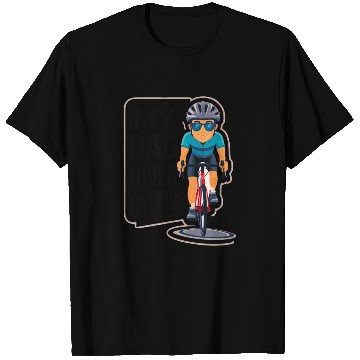 Discover My Dad Loves Cycling - Father's Day T Shirts
