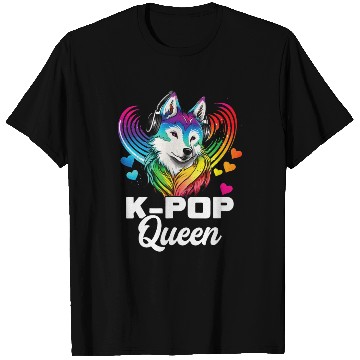 Discover Kpop Queen Bias Wolf Korean Pop Merch Kpop T Shirts
