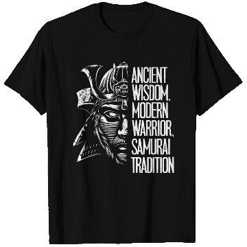 Discover Black And White Samurai T Shirts