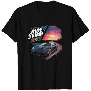 Discover Modern racing car T Shirts
