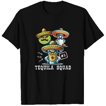 Discover Cinco De Mayo Tequila Squad Drink Number One T Shirts