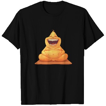 Discover Joyful Yellow Creature Embracing Laughter T Shirts