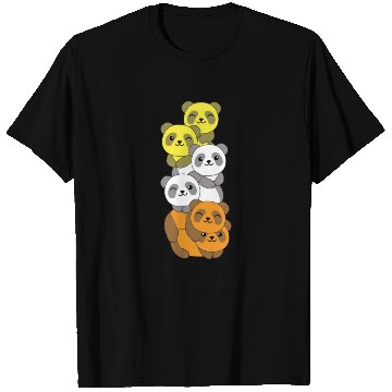 Discover Maverique Flag Pride Lgbtq Cute Panda T Shirts