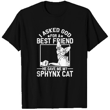 Discover Best Friend Funny Sphynx Cat Mom T Shirts