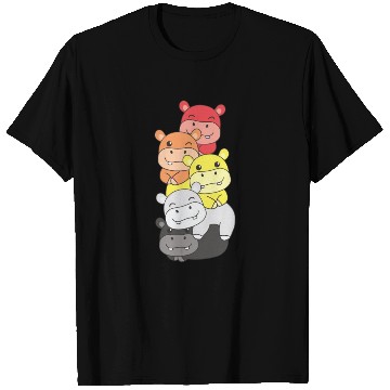 Discover Lithsexual Flag Pride Lgbtq Cute Hippo T Shirts