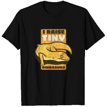 Discover I Raise Tiny Dinosaurs Gekkota Crested Lizard T Shirts