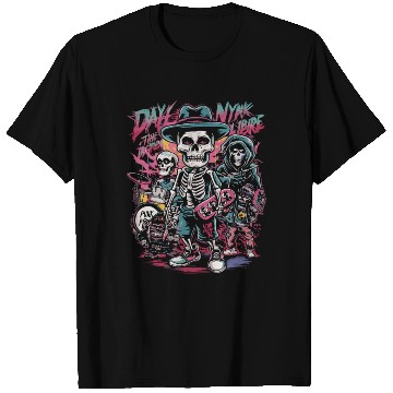 Discover Skeleton band T Shirts