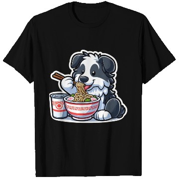 Discover Border Collie Love Ramen T Shirts