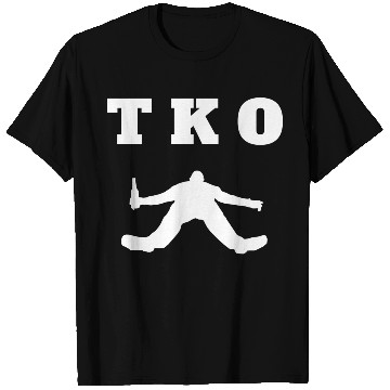Discover TKO Drunken Man Passed Out Blackout Coma White T Shirts
