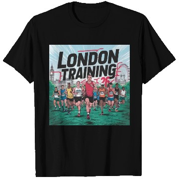 Discover London Marathon by Kalam T Shirts