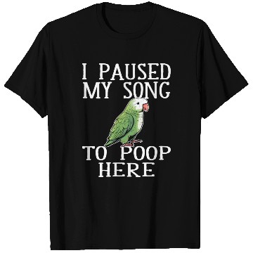 Discover Tropical quaker parrot funny parakeet T Shirts