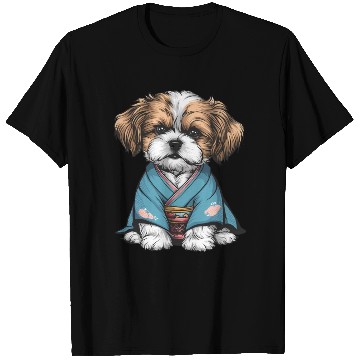 Discover Shih Tzu In Kimono T Shirts